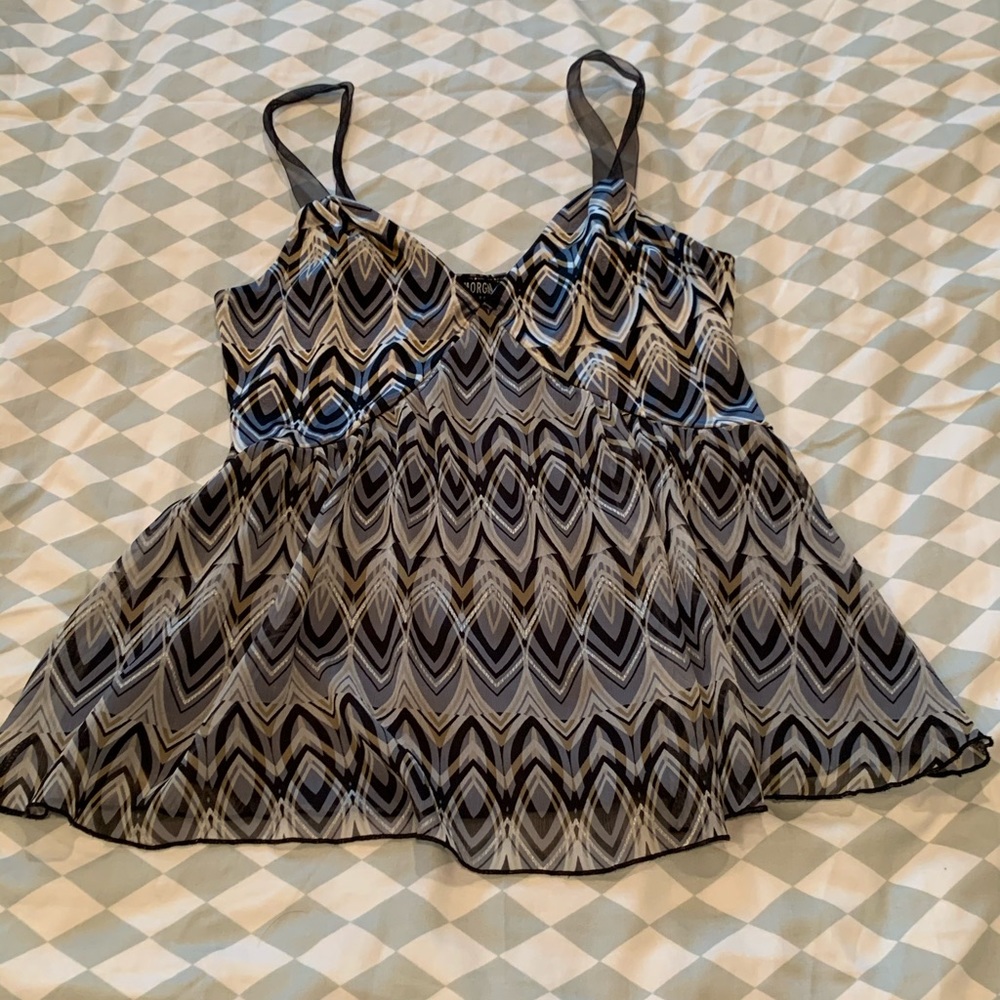 Strappy top by Morgan